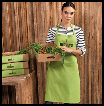 Apron and Server uniform printing Dublin